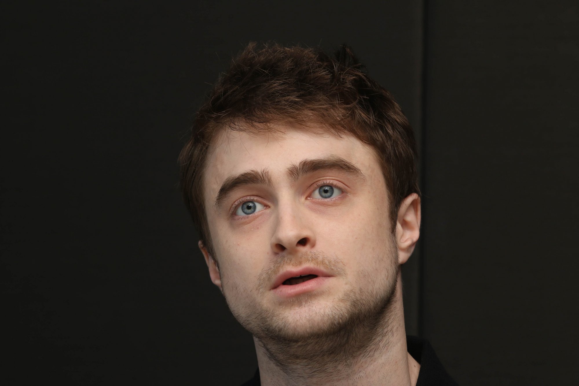 Daniel Radcliffe lors de la conférence de presse d'