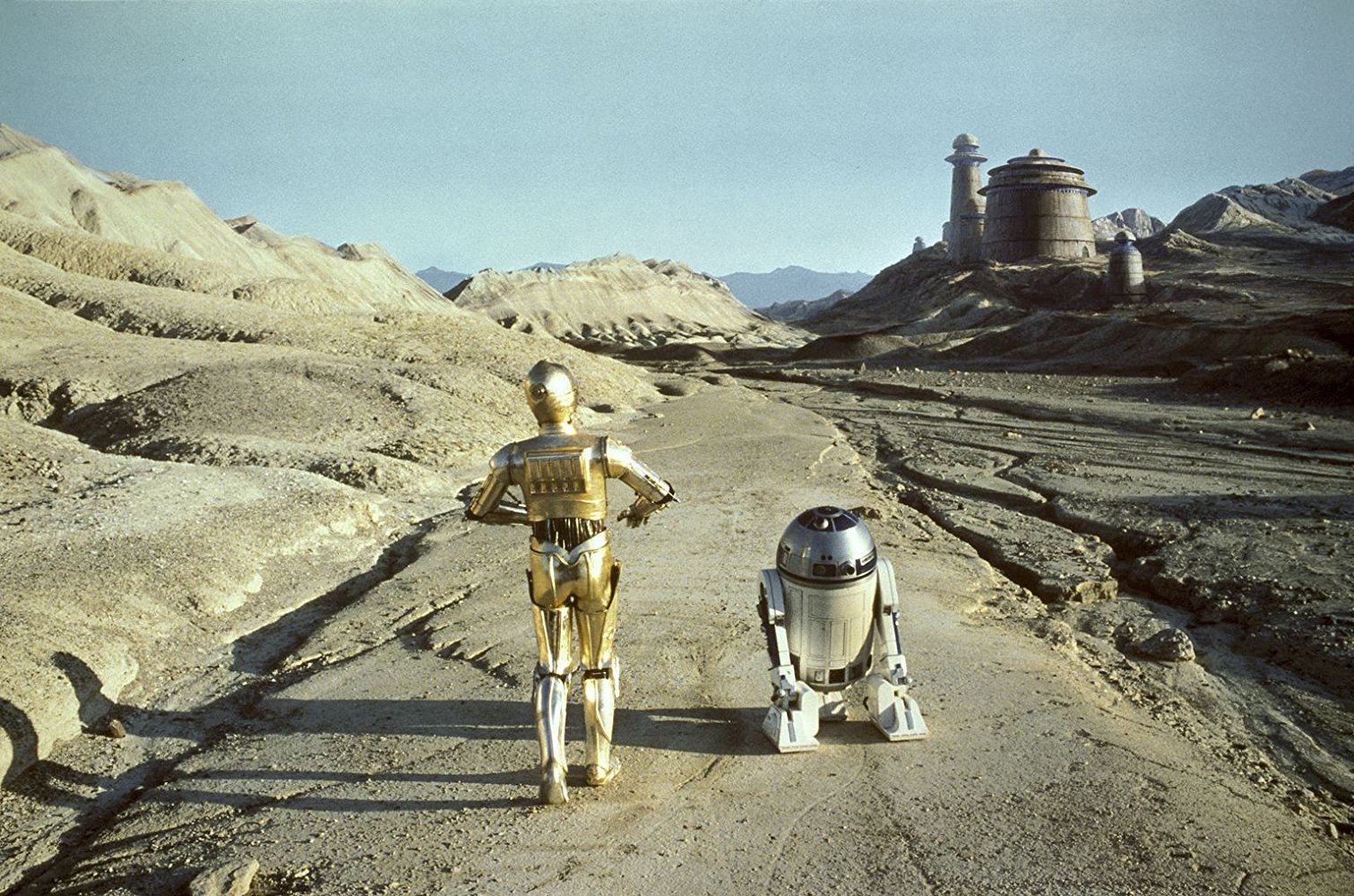 C-3PO (Anthony Daniels) et R2-D2 (Kenny Baker) dans 