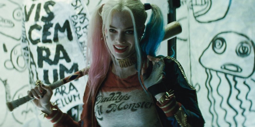 Margot Robbie sous les traits de Harley Quinn dans le Suicide Squad de David Ayer.