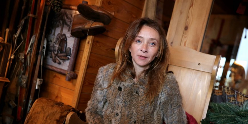 Sylvie Testud au Festival International du Film de Comédie de l'Alpe d'Huez, le 17 janvier 2015.