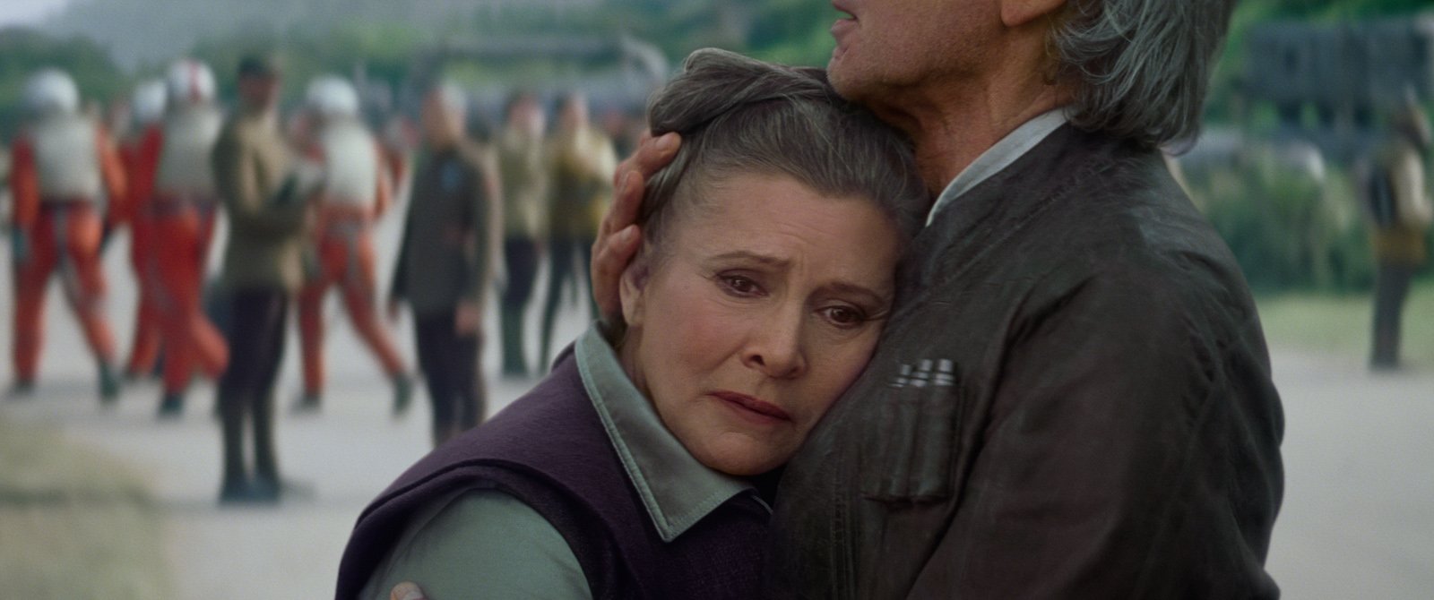 Carrie Fisher dans son rôle iconique de la princesse Leia pour 