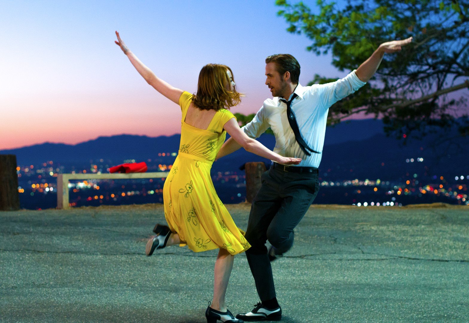Emma Stone et Ryan Gosling dans 