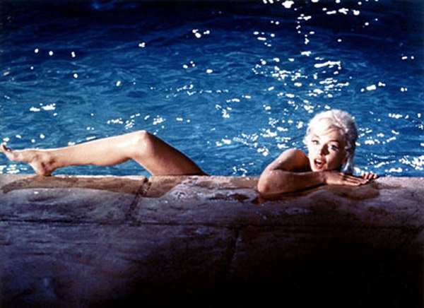 Marilyn Monroe, sur le tournage de 