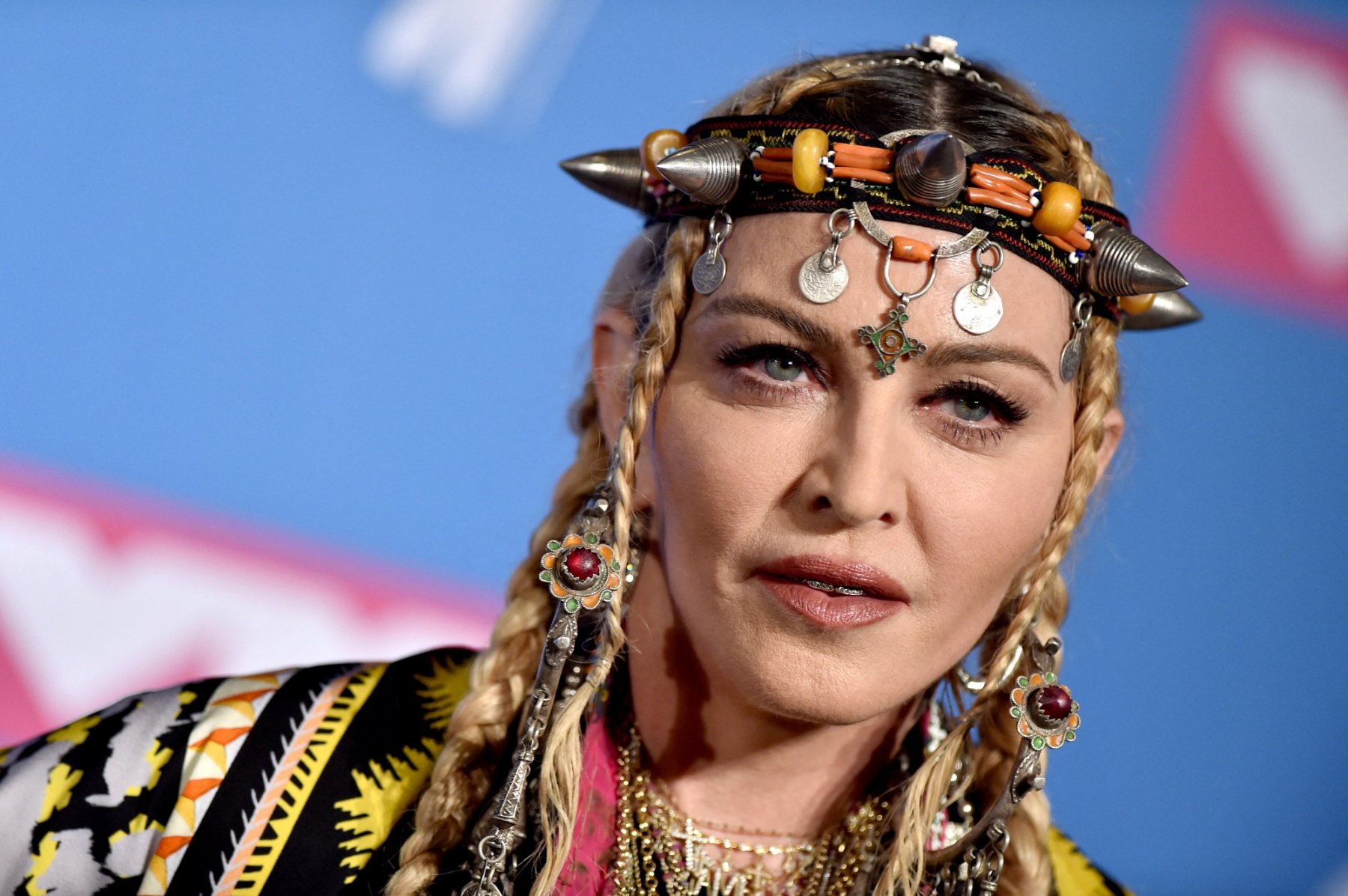Madonna aux MTV Video Music Awards à New York, le 20 août 2018.