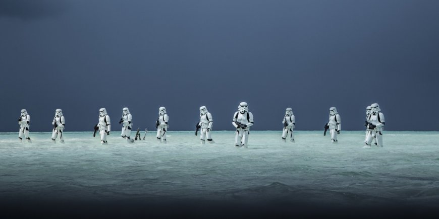Une armée de stormtroopers dans 