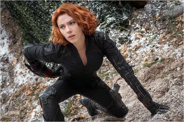 Scarlett Johansson dans le rôle de Black Widow dans le film 