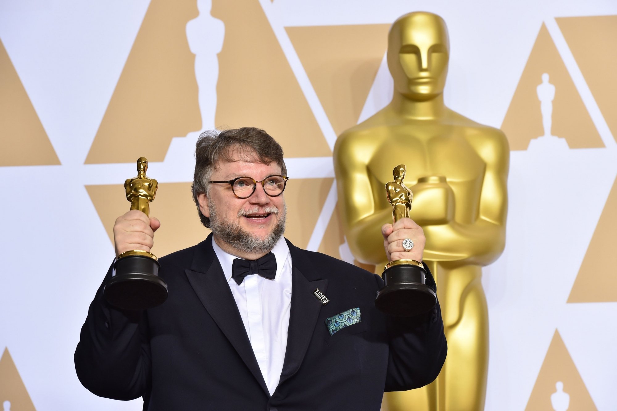 Guillermo Del Toro aux Oscars au théâtre Dolby à Los Angeles, le 4 mars 2018.