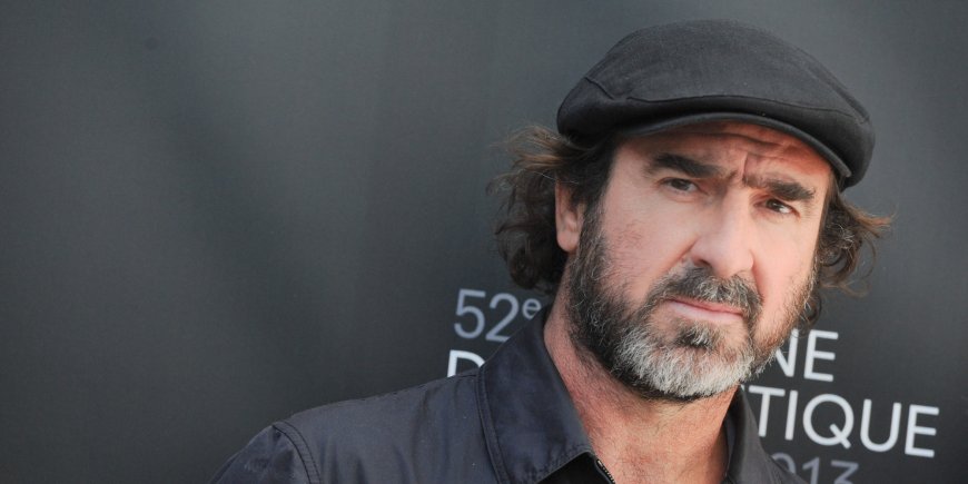 Éric Cantona au photocall du film 
