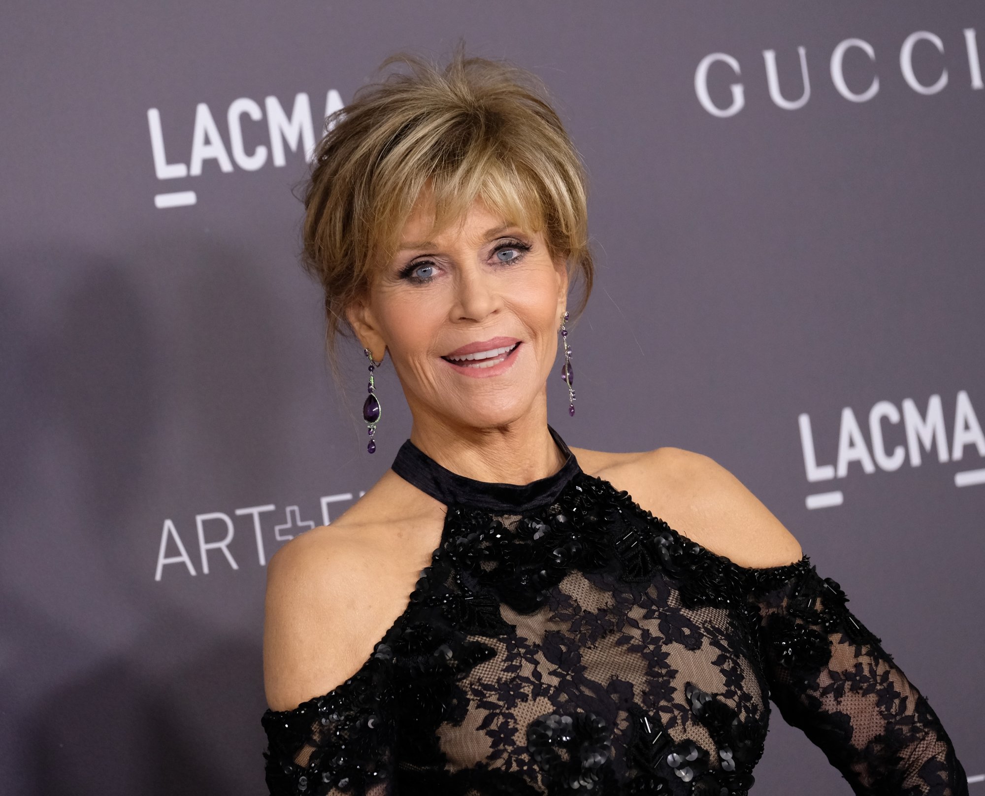 Jane Fonda à la soirée LACMA Art au musée LACMA à Los Angeles, le 4 novembre 2017.