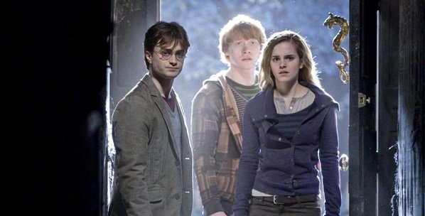 Daniel Radcliffe, Emma Watson et Rupert Grint dans 