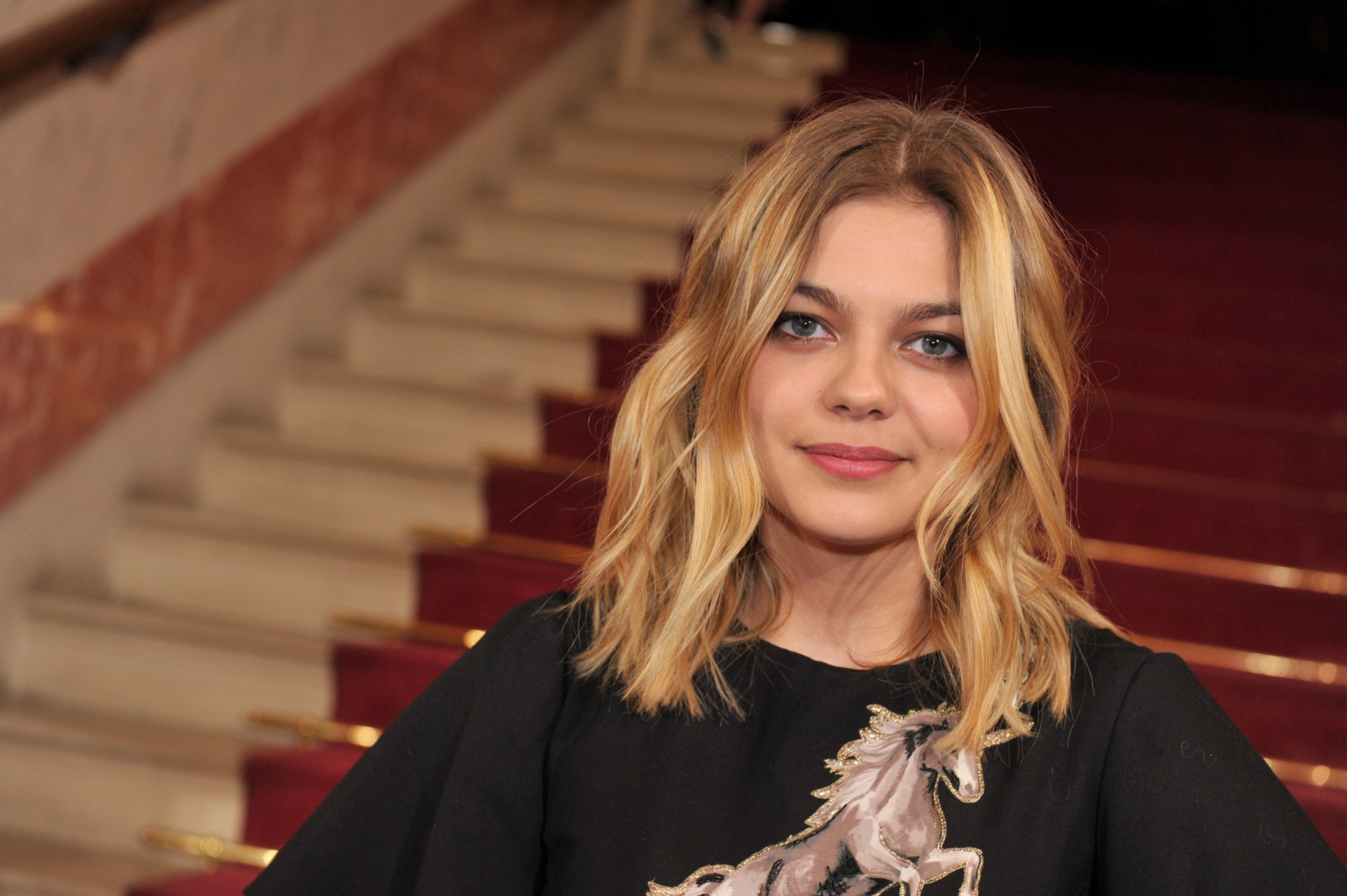 Louane Emera lors de la 41e Cérémonie des Césars à Paris, le 26 février 2016.