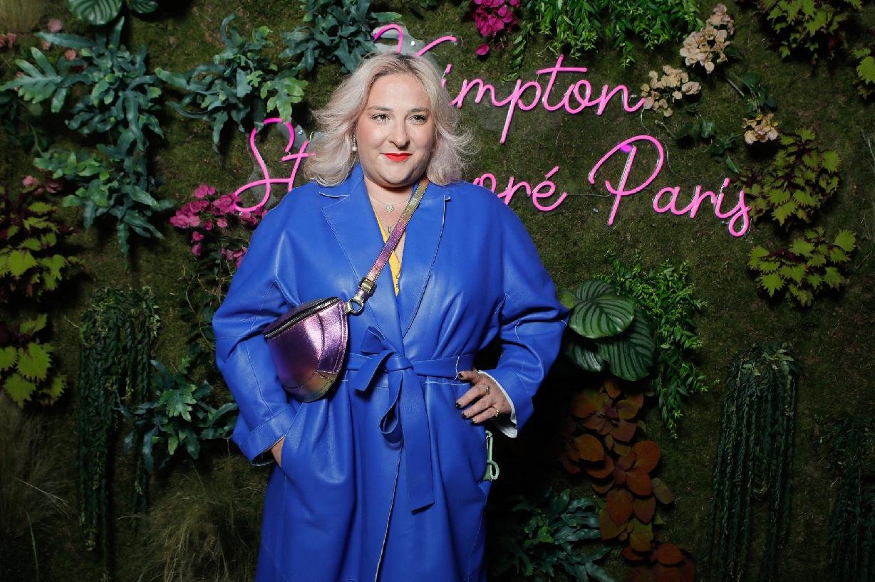 Marilou Berry à la soirée Kimpton Music Festival à l'hôtel Kimpton Saint-Honoré à Paris, le 1er juin 2022.