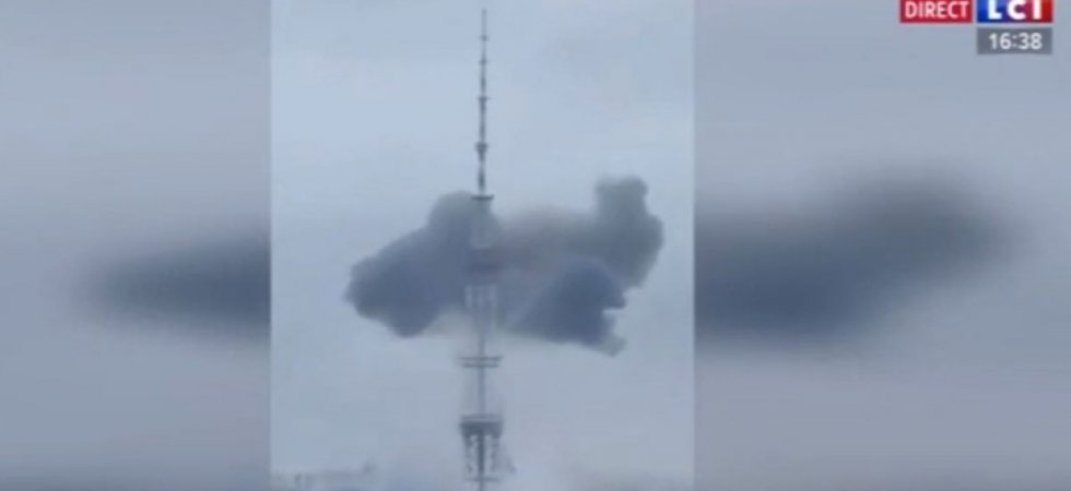 Guerre en Ukraine : La tour de la télévision de Kiev bombardée par la Russie, la diffusion interrompue