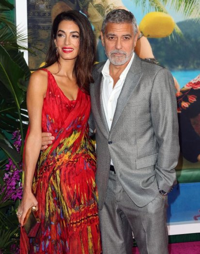 George et Amal Clooney ultra complices, Billie Lourd très enceinte, Julia Roberts ose un sacré décolleté