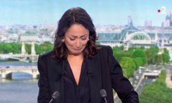 Leïla Kaddour-Boudadi en larmes au "13 Heures" de France 2 en annonçant la mort de Pascal Josèphe