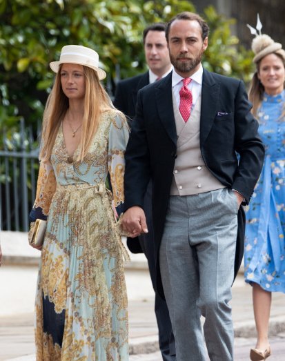 James Middleton : Sa femme française Alizée dans un manteau de Kate Middleton, retrouvailles avec Pippa