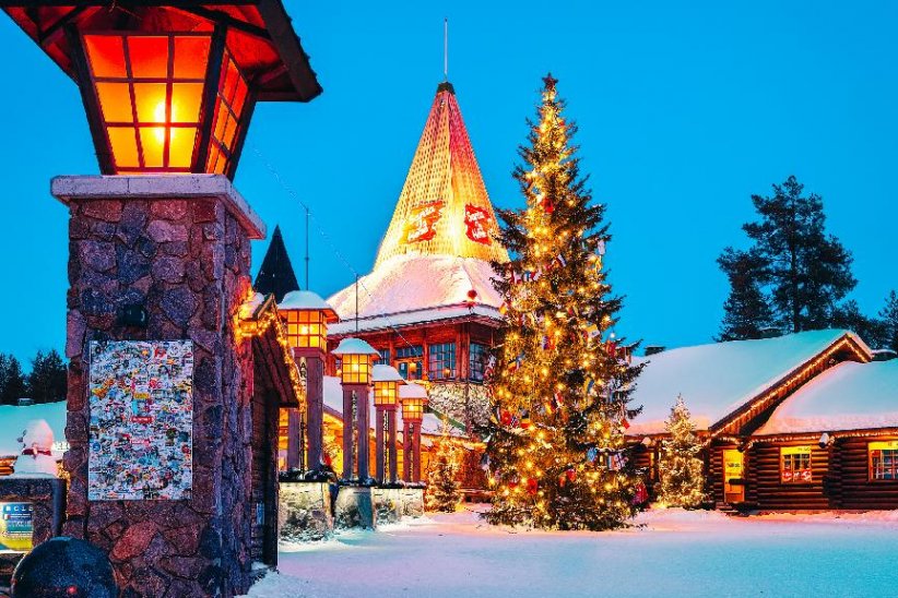 Rovaniemi en Laponie, la ville du Père Noël