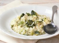 Risotto au brocoli et fromage