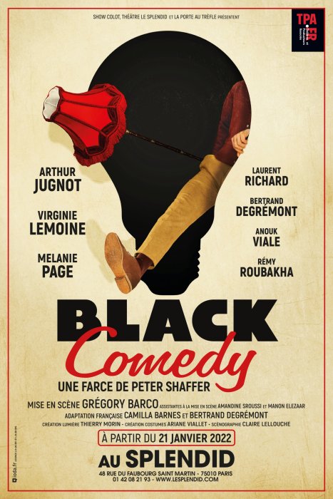 "Black Comedy" : du rire à n'en plus finir