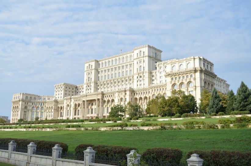 Le Palais du Parlement, au centre de Bucarest