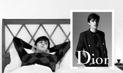 Alain-Fabien Delon prend la pose pour Dior