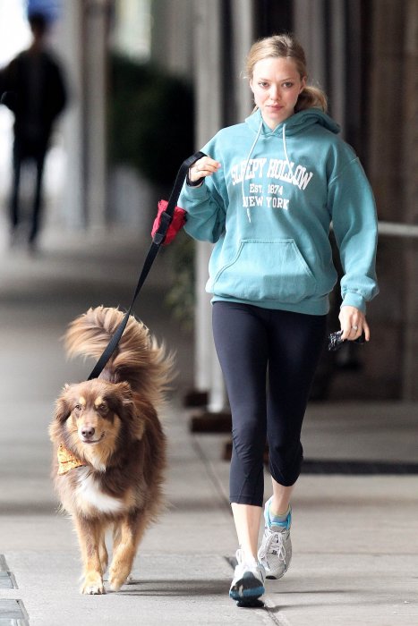 Amanda Seyfried : une runneuse qui a du chien !