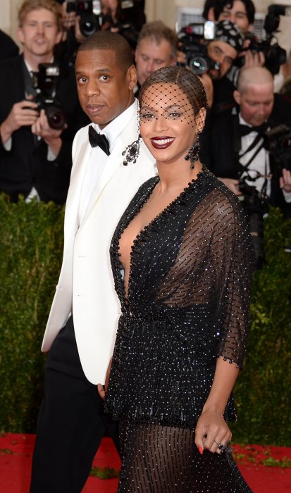 Beyoncé et Jay-Z au Gala du Met à New York, le 5 mai 2014.