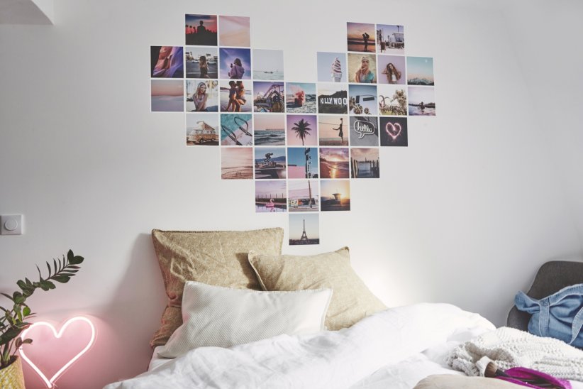 Un mur de photos personnalisé pour partager vos plus beaux souvenirs