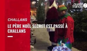 Le Père Noël secret est passé à Challans