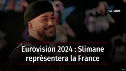 Eurovision 2024 : Slimane dévoile Mon amour, le titre qui représentera la  France au concours en mai prochain !