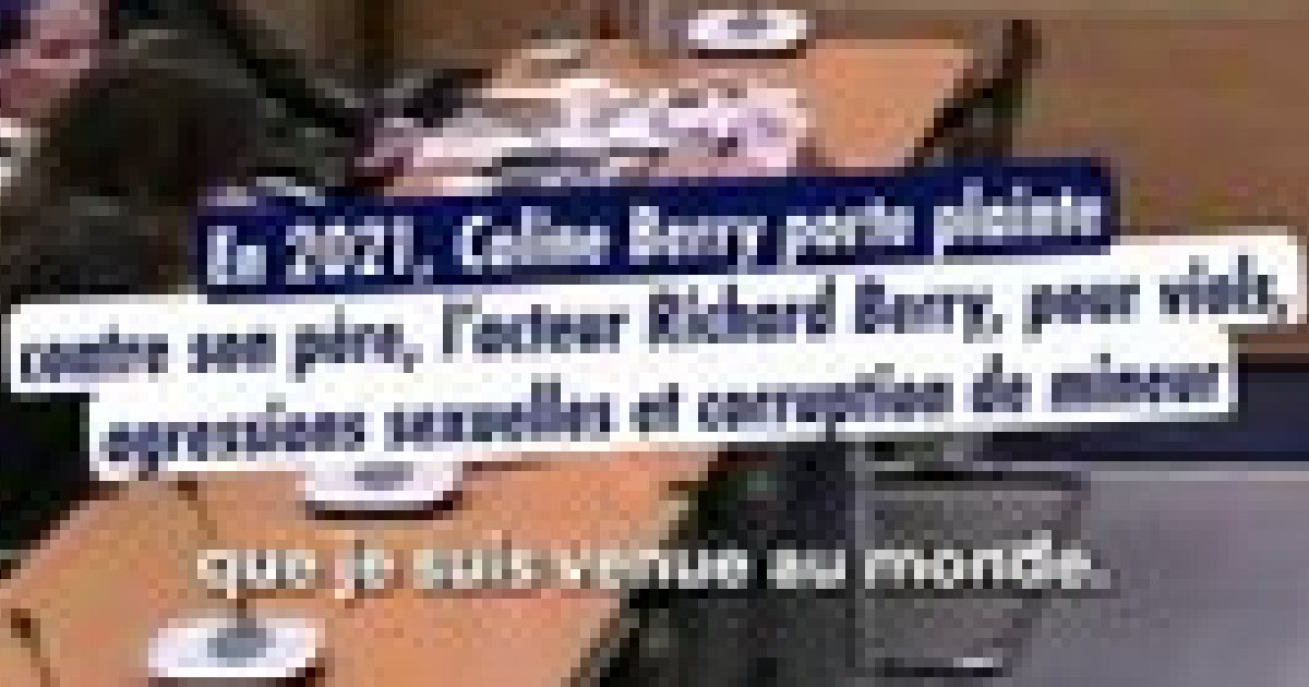 Coline Berry dénonce les viols de son père Richard Berry devant la commission d'enquête sur l'inceste — image 2