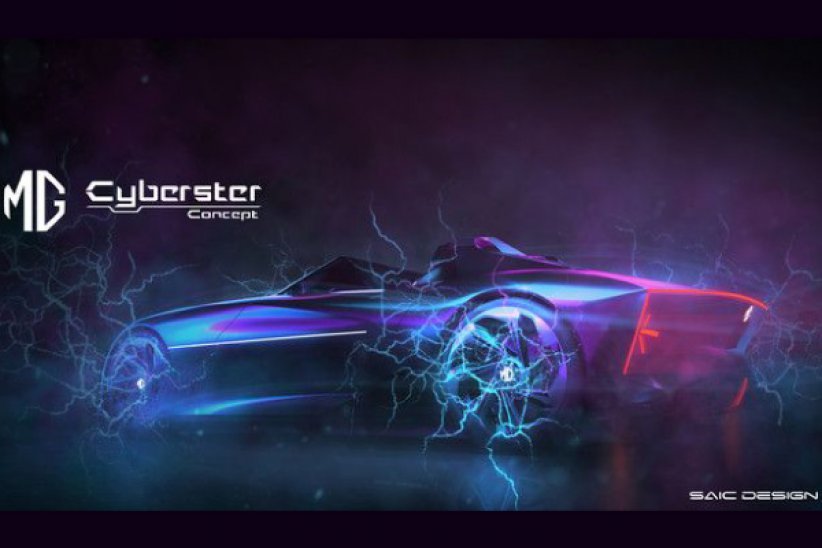 Un teaser pour le concept électrique MG Cyberster