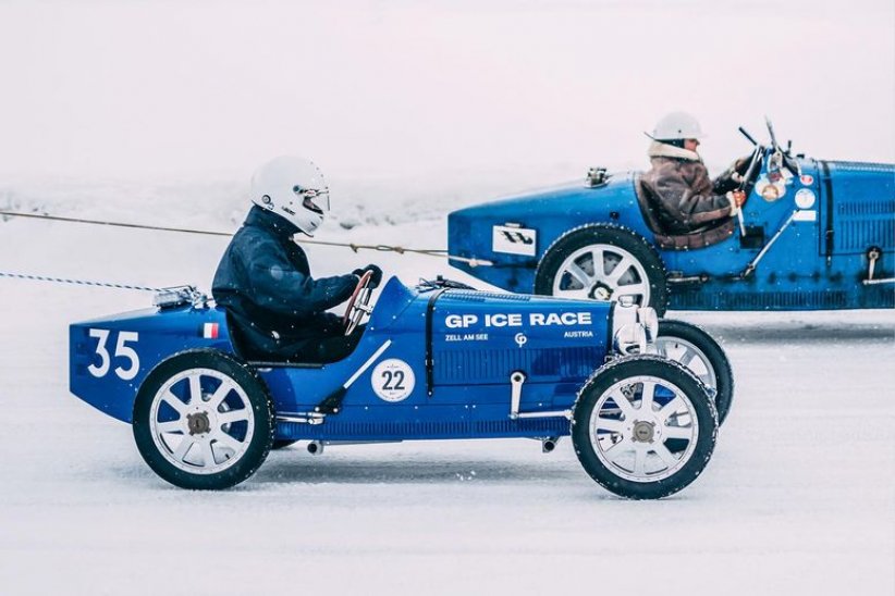 Bugatti a fait son retour à la GP Ice Race