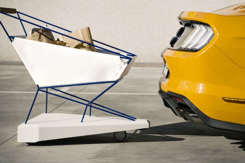Ford invente le chariot de supermarché avec freinage automatique