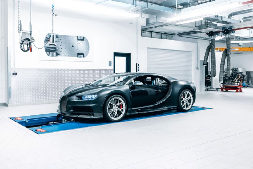 Bugatti : le prototype Chiron 04-005 mis à la retraite