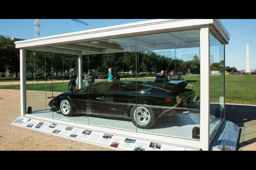 La Lamborghini Countach de The Cannonball Run s'expose à Washington