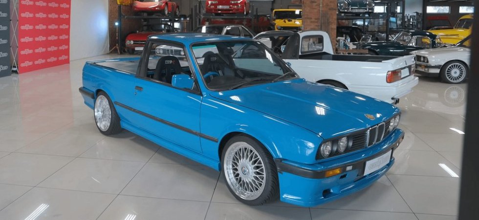 De drôles de BMW Série 3 transformées en pick-up