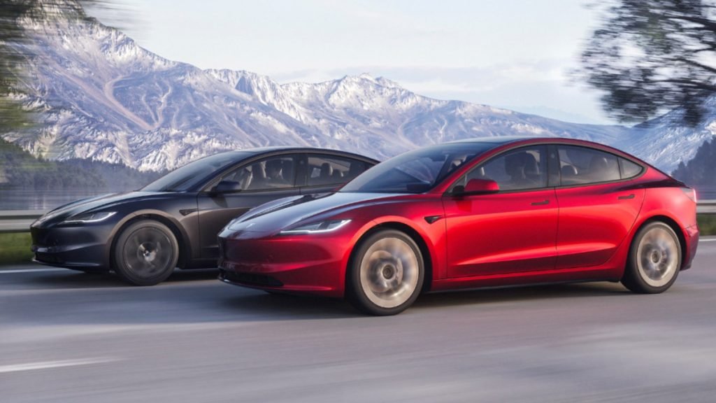 Tesla offre un léger restylage à la Model 3