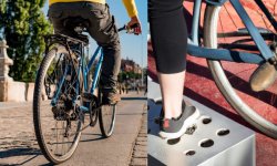 Des repose-pieds pour cyclistes : Oui ça existe !