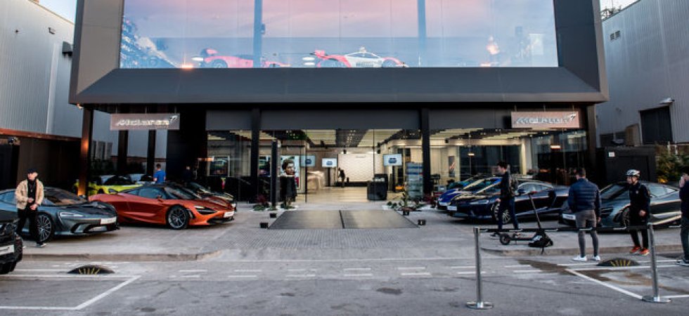 Nouveau showroom McLaren à Barcelone