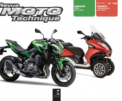 Parution Revue Moto Technique - Kawasaki Z900 et Peugeot Metropolis