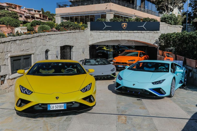 Lamborghini prend ses quartiers à Porto Cervo