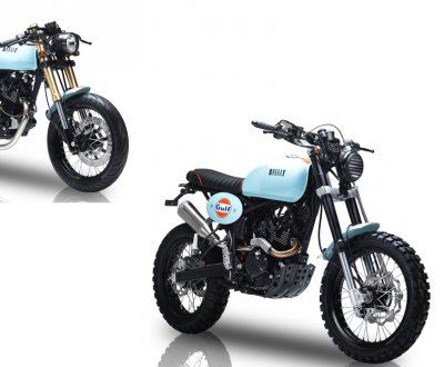 Bullit Hero et Spirit 125 Gulf Oil : une jolie série limitée