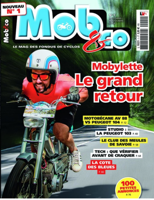 Mob &amp;amp; Co, un nouveau magazine bimestriel pour les fans de Mobylette ancienne