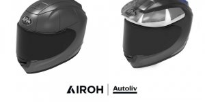 Airoh et Autoliv mettent au point un casque avec airbag intégré.