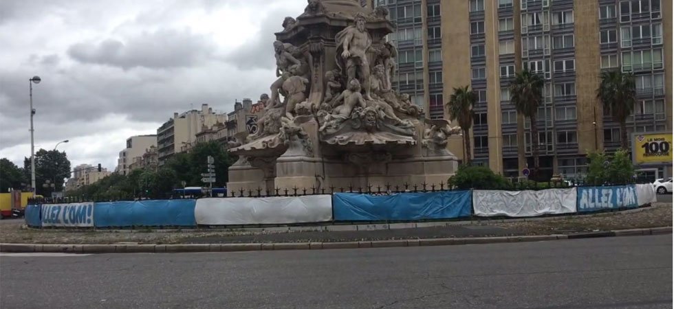 J-2 : la cité phocéenne se pare des couleurs de l'OM