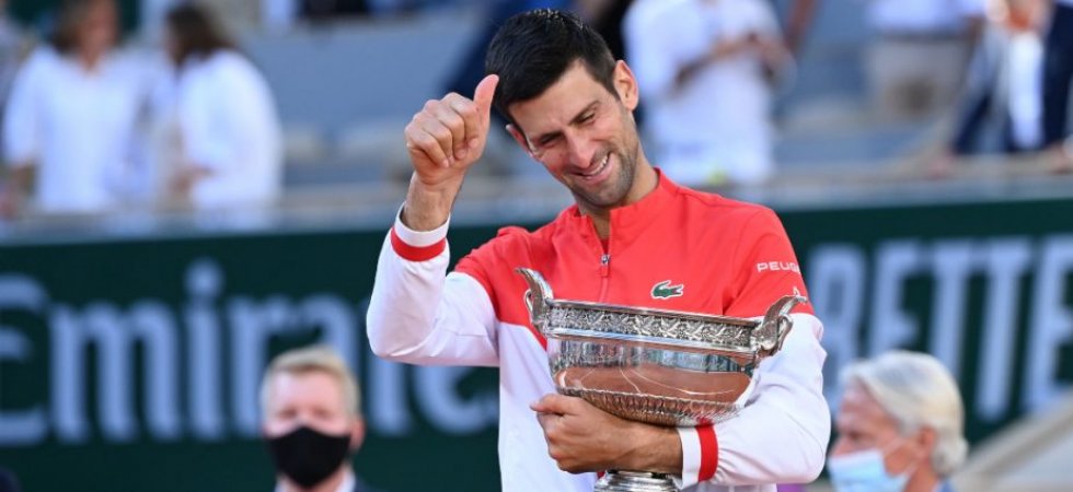 Classement ATP : Djokovic creuse l'écart, Tsitsipas nouveau quatrième