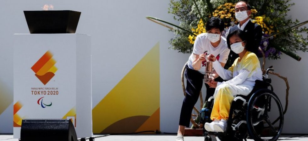 Inauguration d'un Mur Paralympique à Tokyo