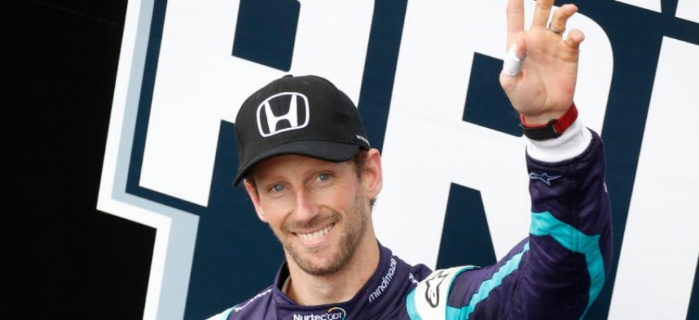IndyCar : L'ovale d'Indianapolis, nouvelle découverte pour Romain Grosjean