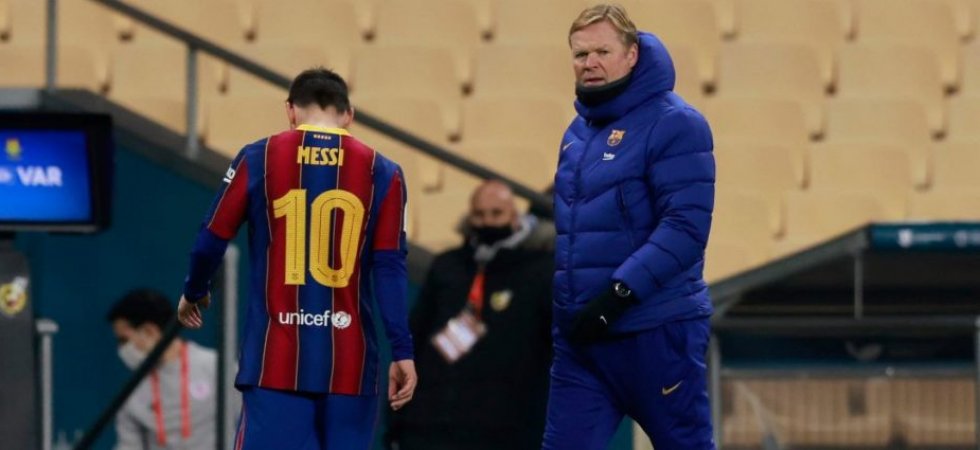 FC Barcelone : Koeman défend Messi